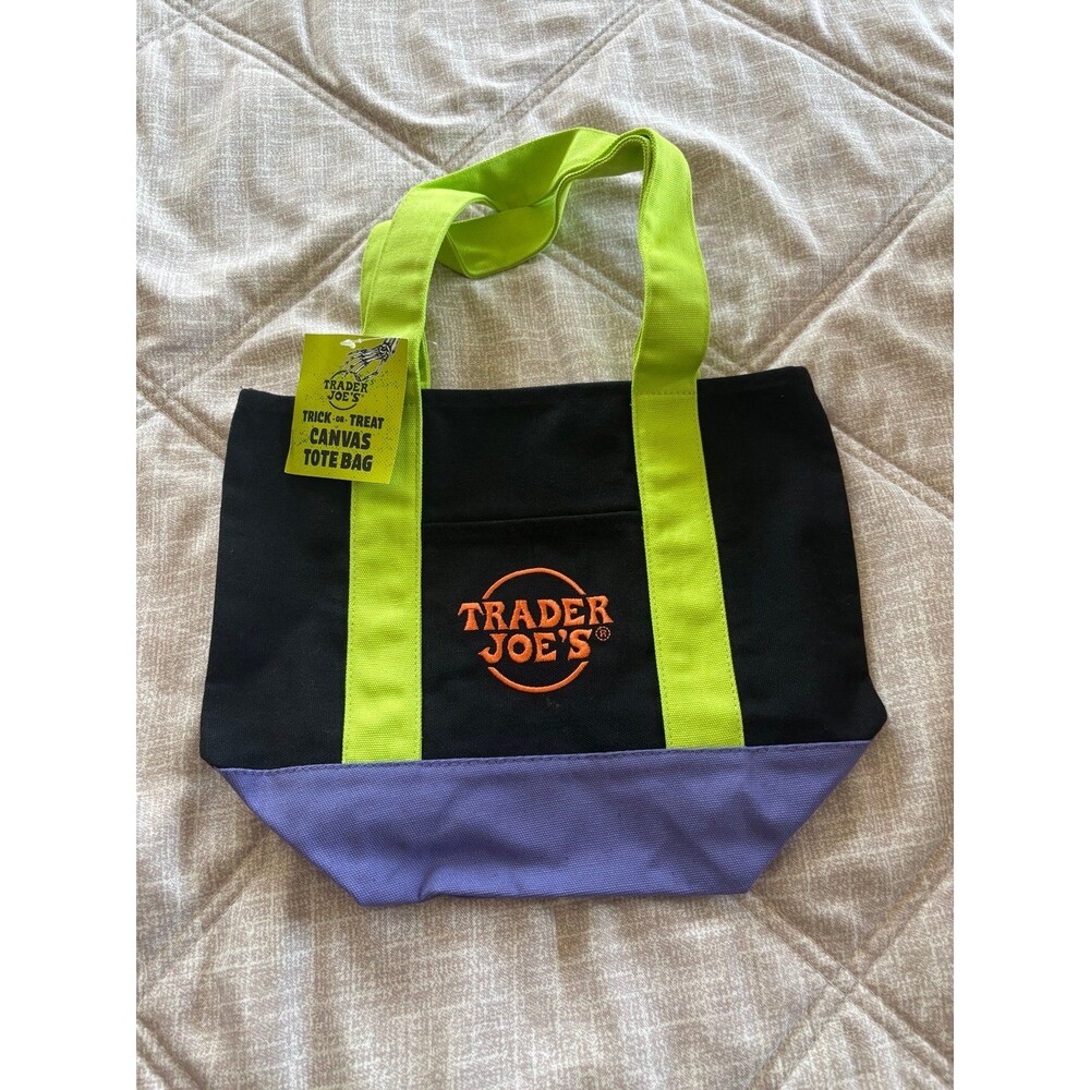 Trader Joe's: Multicolored Halloween Tote Bag - NWT, Unused - Limited Edition